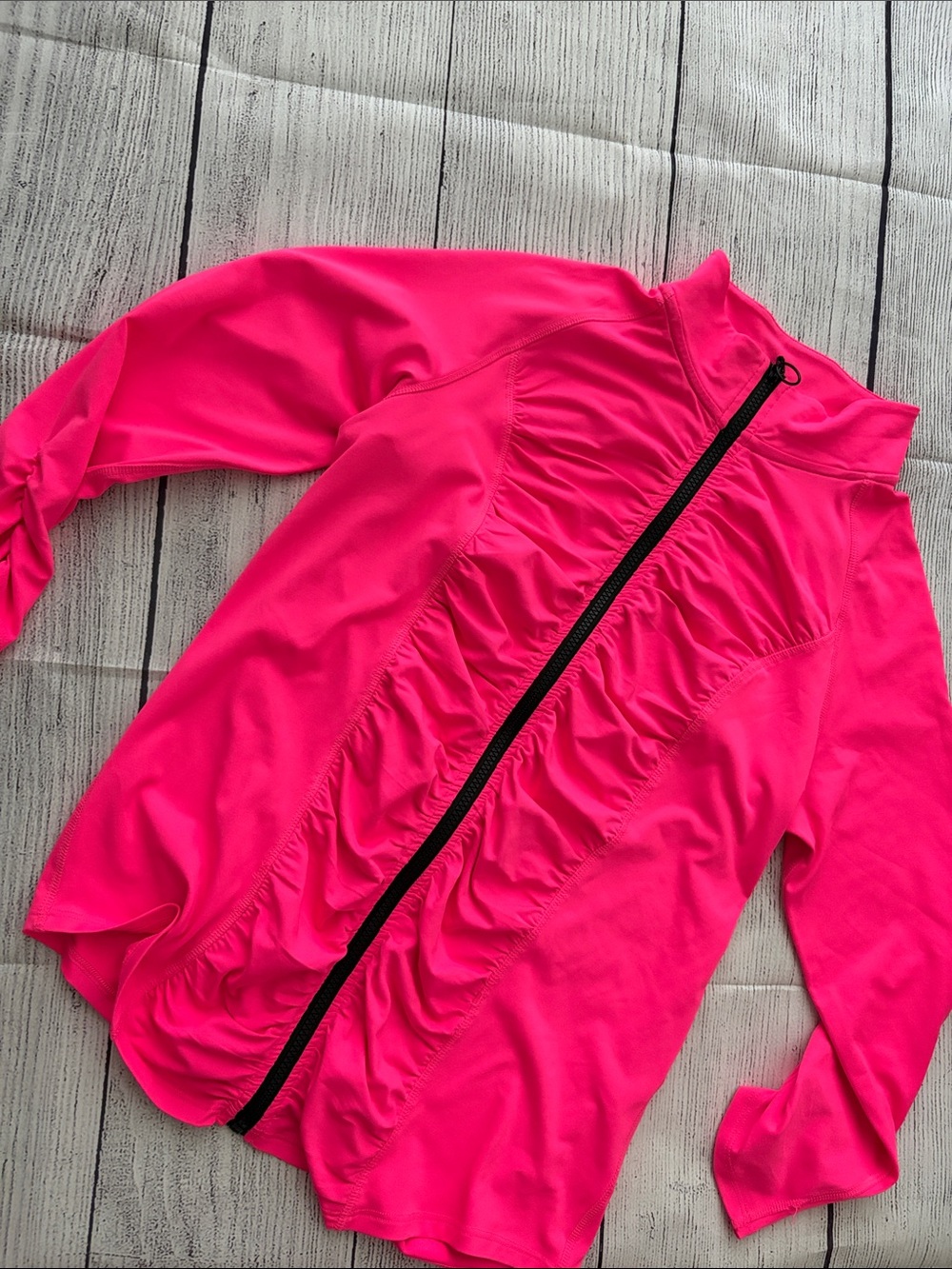 Hard candy Sport  Hot Pink Zip-Front Jacket Size XL  (15/17)